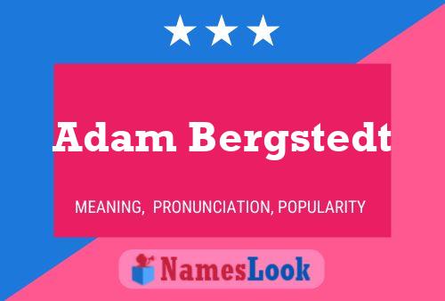 Постер имени Adam Bergstedt