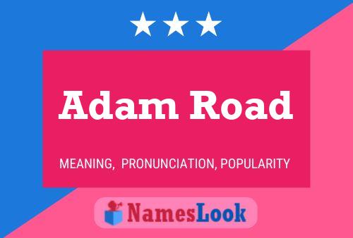 Постер имени Adam Road