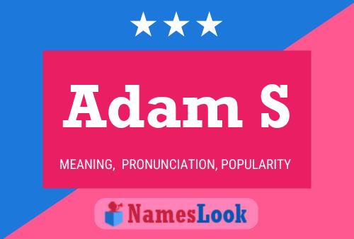 Постер имени Adam S