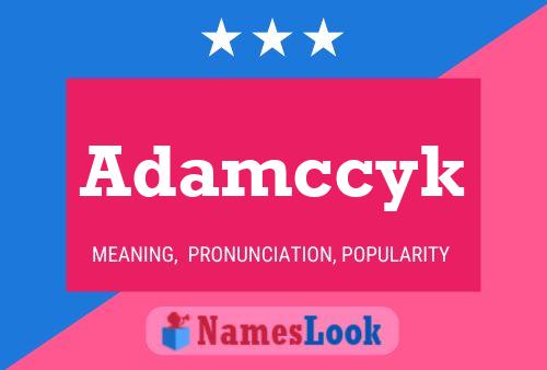 Постер имени Adamccyk