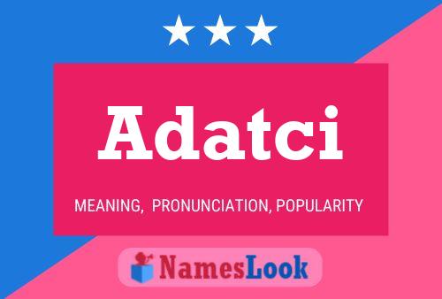 Постер имени Adatci