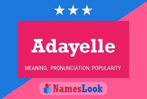 Постер имени Adayelle