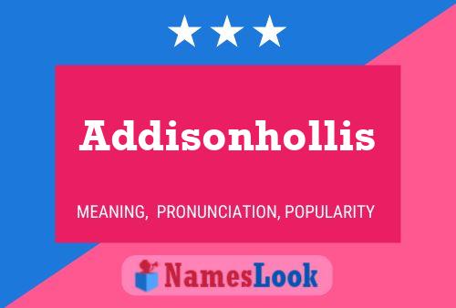 Постер имени Addisonhollis