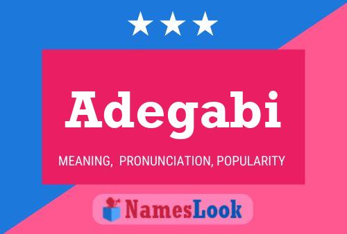 Постер имени Adegabi