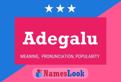 Постер имени Adegalu