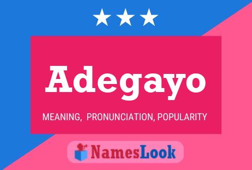 Постер имени Adegayo