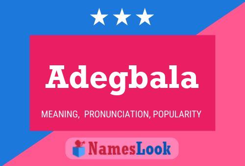 Постер имени Adegbala