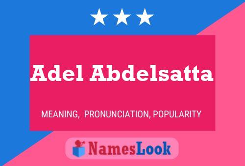 Постер имени Adel Abdelsatta