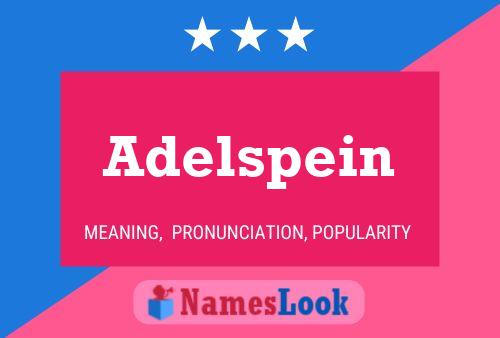 Постер имени Adelspein