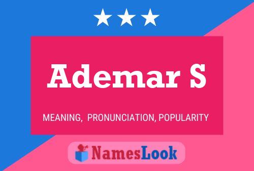 Постер имени Ademar S