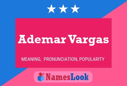 Постер имени Ademar Vargas