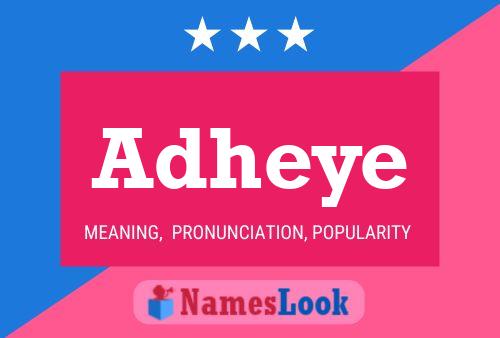 Постер имени Adheye