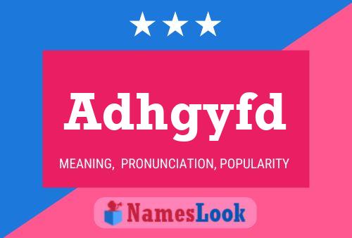 Постер имени Adhgyfd