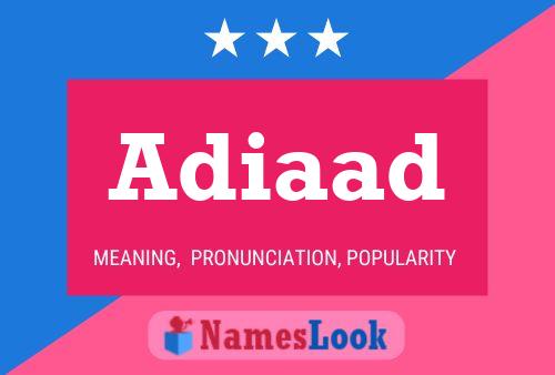 Постер имени Adiaad