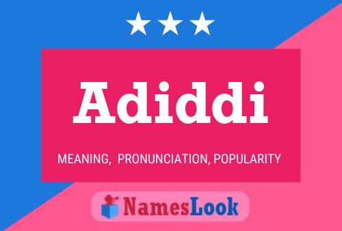 Постер имени Adiddi