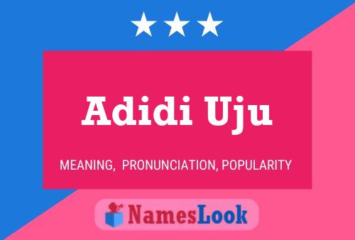 Постер имени Adidi Uju