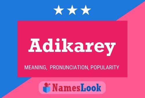 Постер имени Adikarey