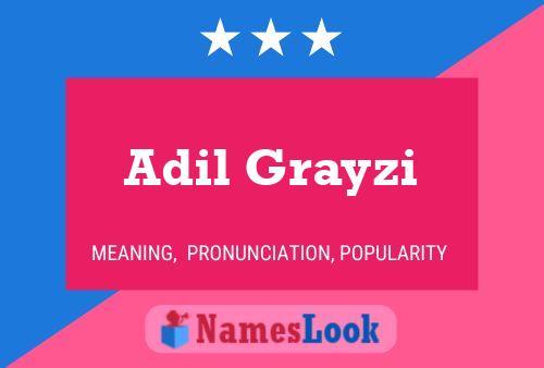 Постер имени Adil Grayzi