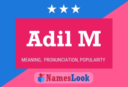 Постер имени Adil M