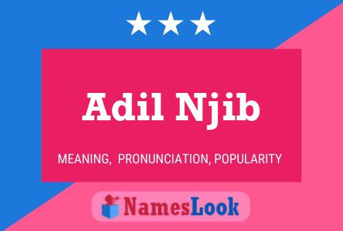 Постер имени Adil Njib