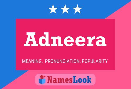 Постер имени Adneera