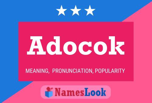 Постер имени Adocok