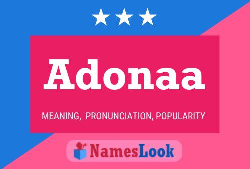 Постер имени Adonaa