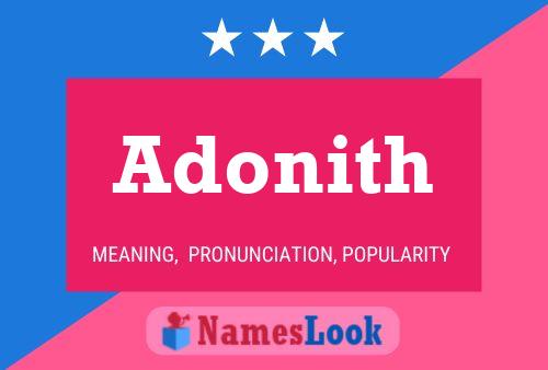 Постер имени Adonith