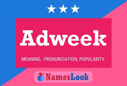 Постер имени Adweek