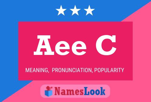 Постер имени Aee C