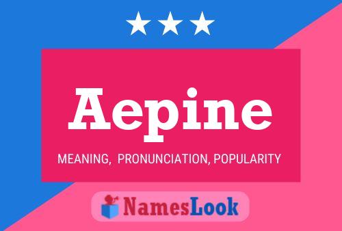 Постер имени Aepine