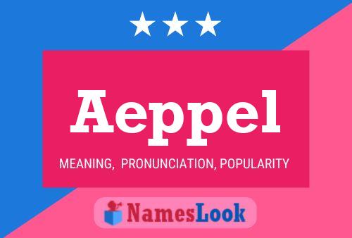 Постер имени Aeppel