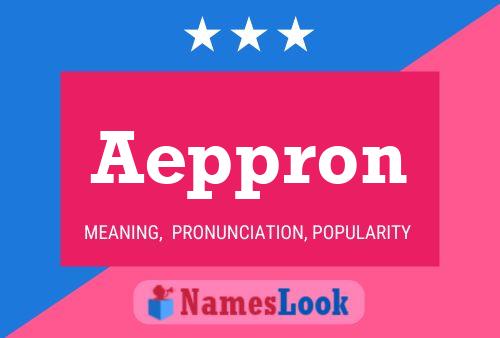 Постер имени Aeppron