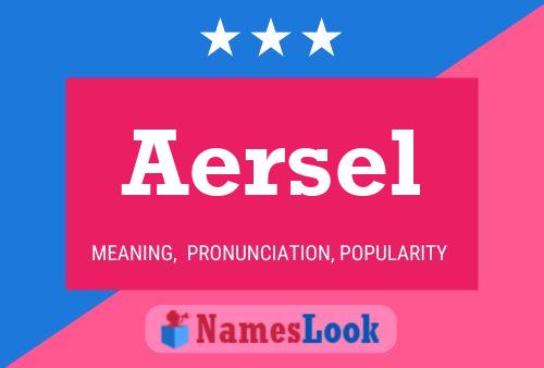 Постер имени Aersel