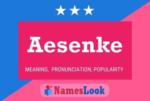 Постер имени Aesenke