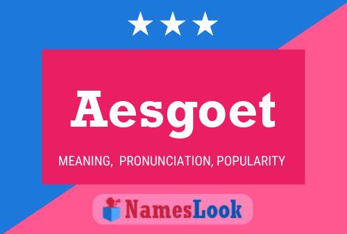 Постер имени Aesgoet