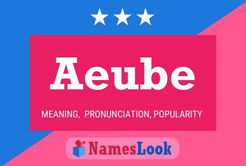 Постер имени Aeube