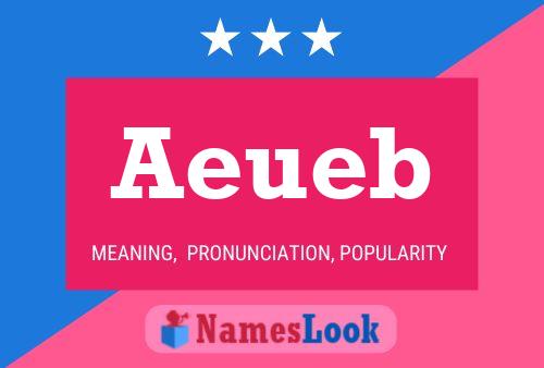 Постер имени Aeueb