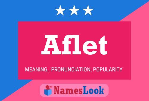 Постер имени Aflet