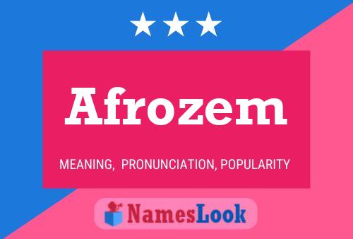 Постер имени Afrozem