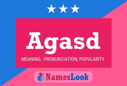 Постер имени Agasd