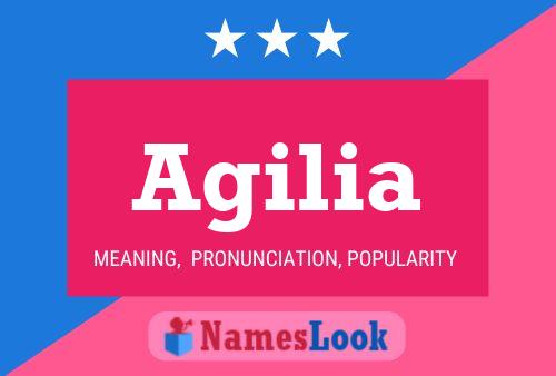 Постер имени Agilia