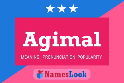 Постер имени Agimal