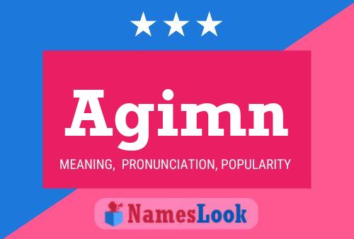 Постер имени Agimn