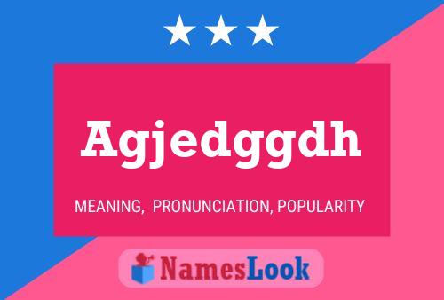 Постер имени Agjedggdh