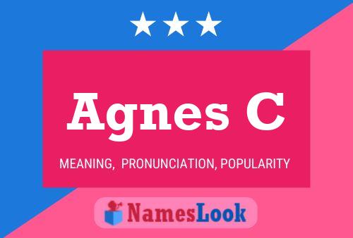 Постер имени Agnes C