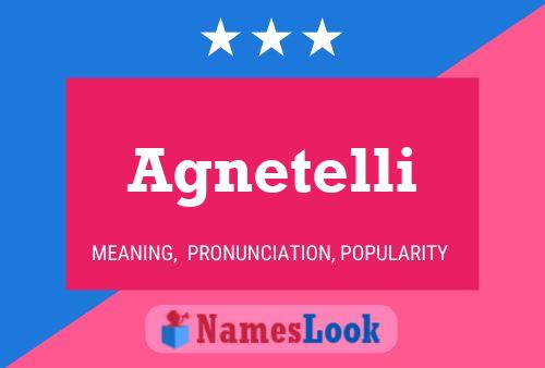 Постер имени Agnetelli