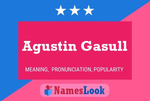 Постер имени Agustin Gasull