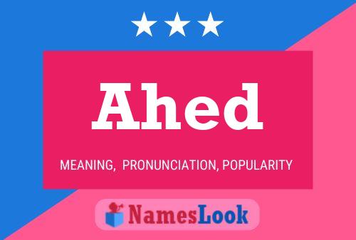 Постер имени Ahed