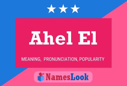 Постер имени Ahel El